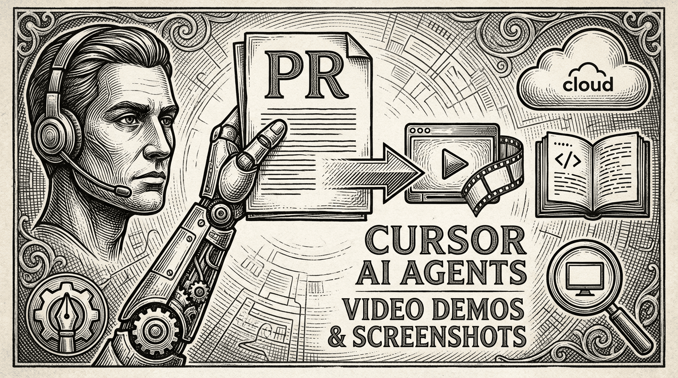 Cursor's AI Agents Now Attach Video Demos and Screenshots to Every PR They Open