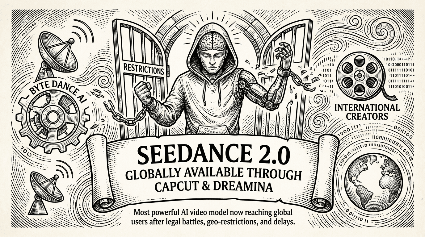 Seedance 2.0 Is Now Globally Available Through CapCut and Dreamina